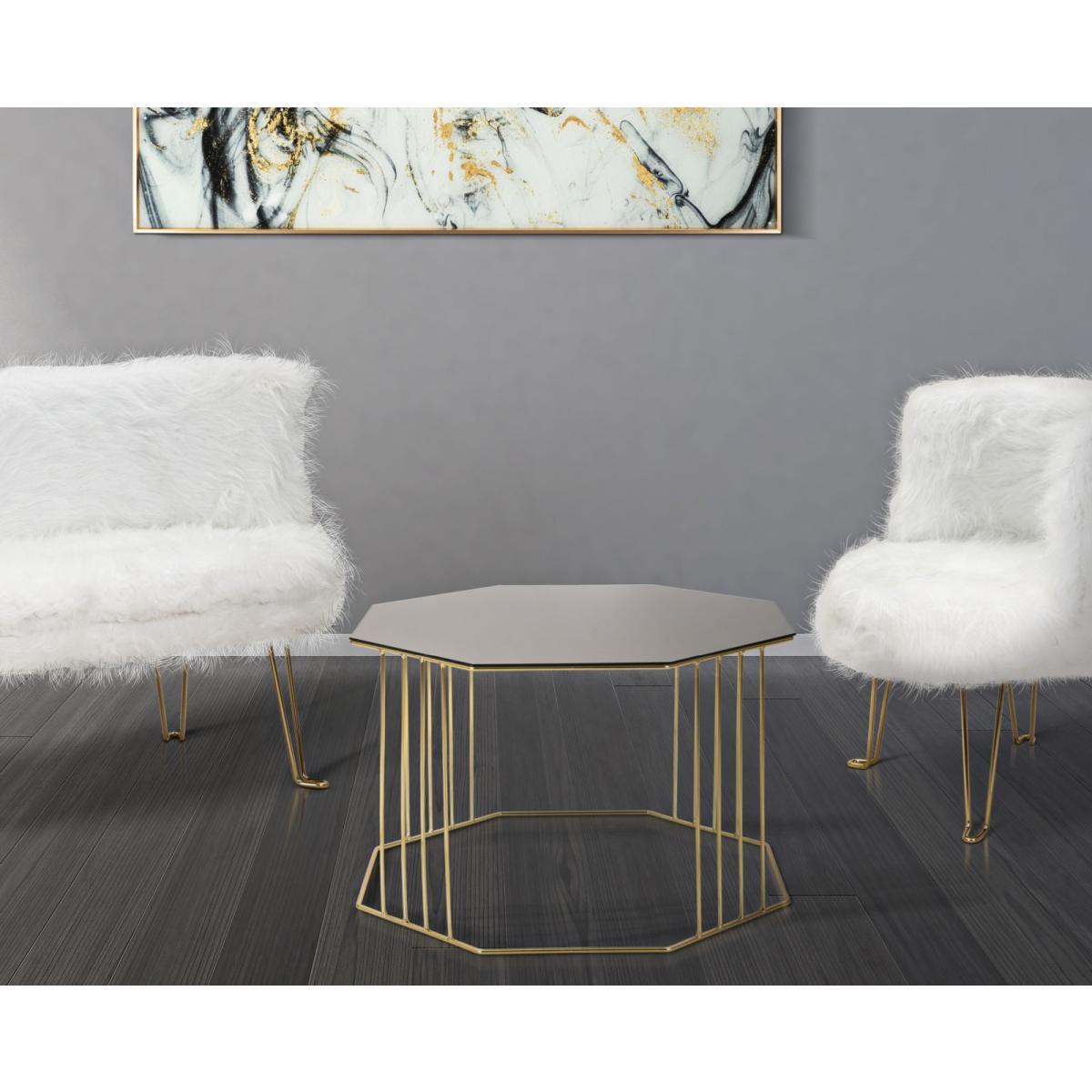 Tavolinetto Da Caffe' Octagon cm.Ø70x45