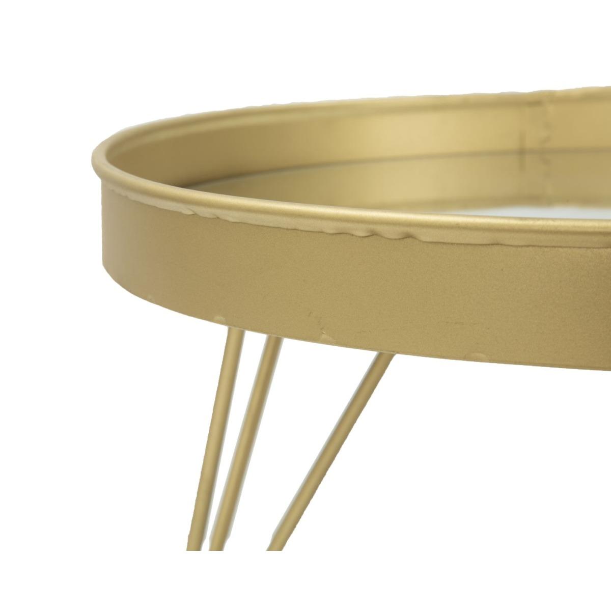 Svuota Tasche Glam Gold/Mirror cm.Ø31x18