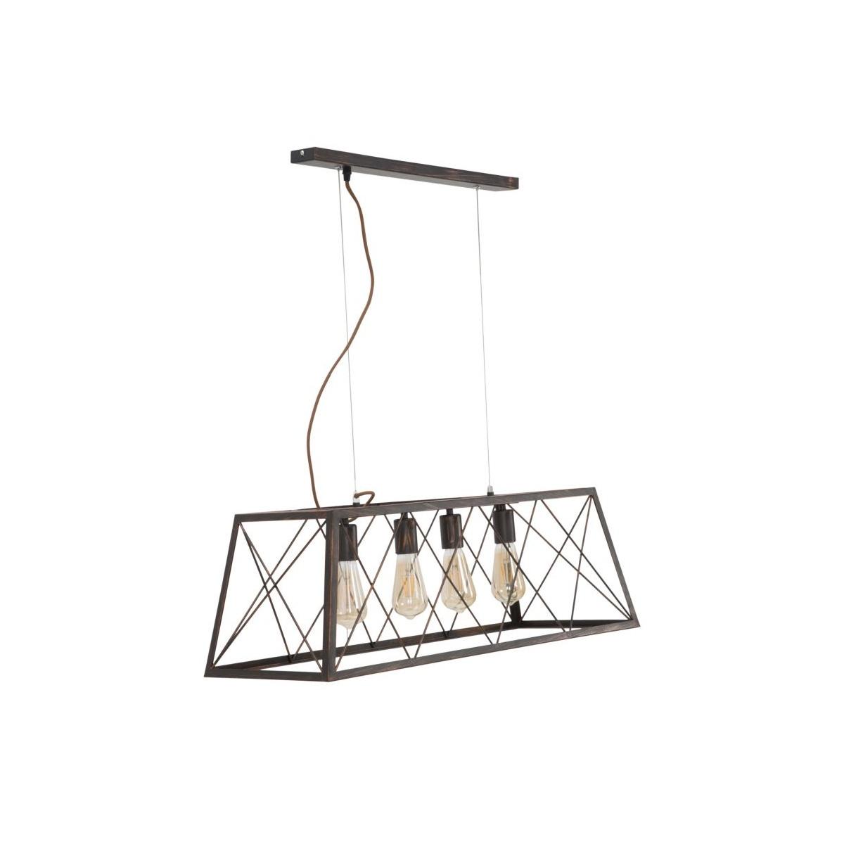 Lampadario Industry cm.78x30x26,5