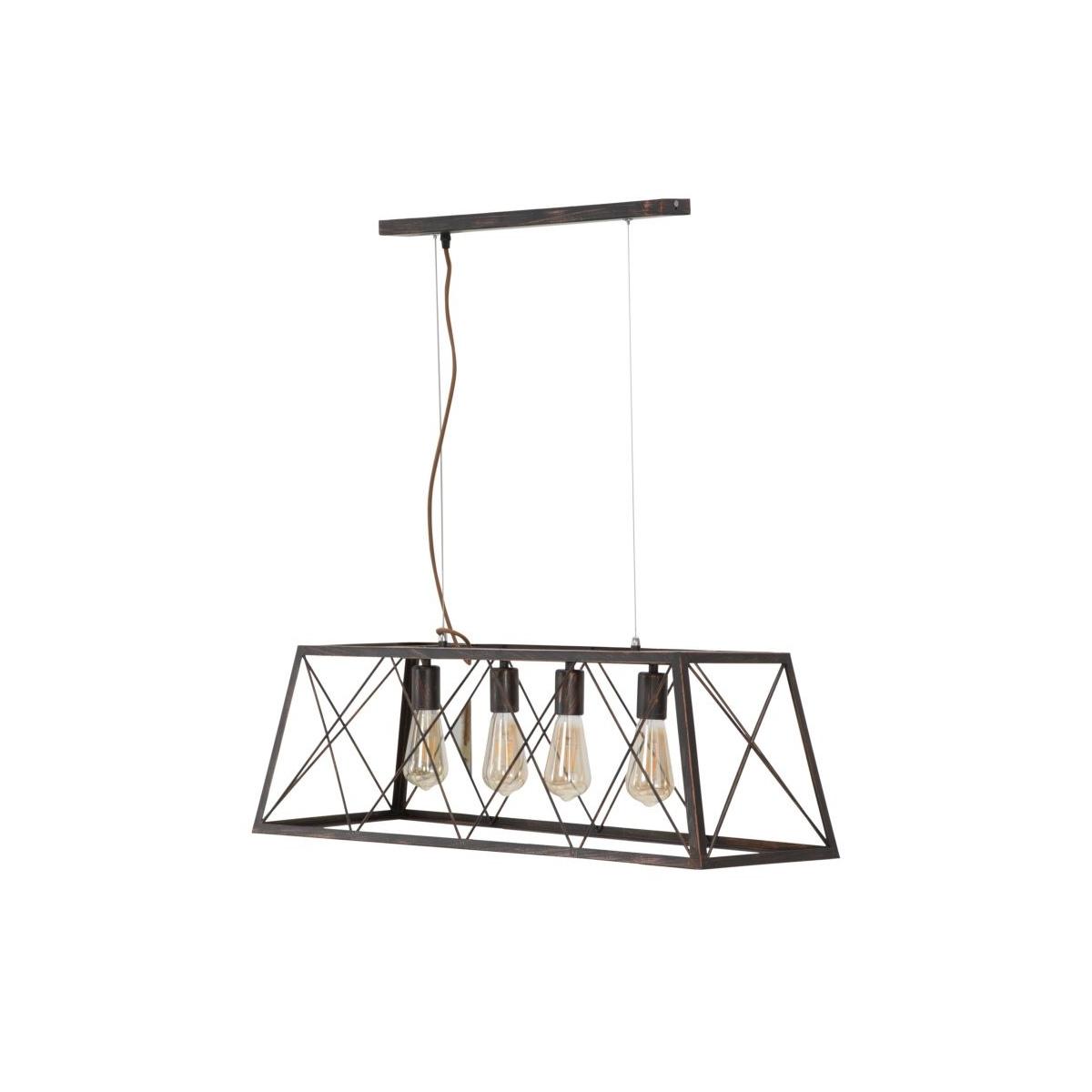 Lampadario Industry cm.78x30x26,5
