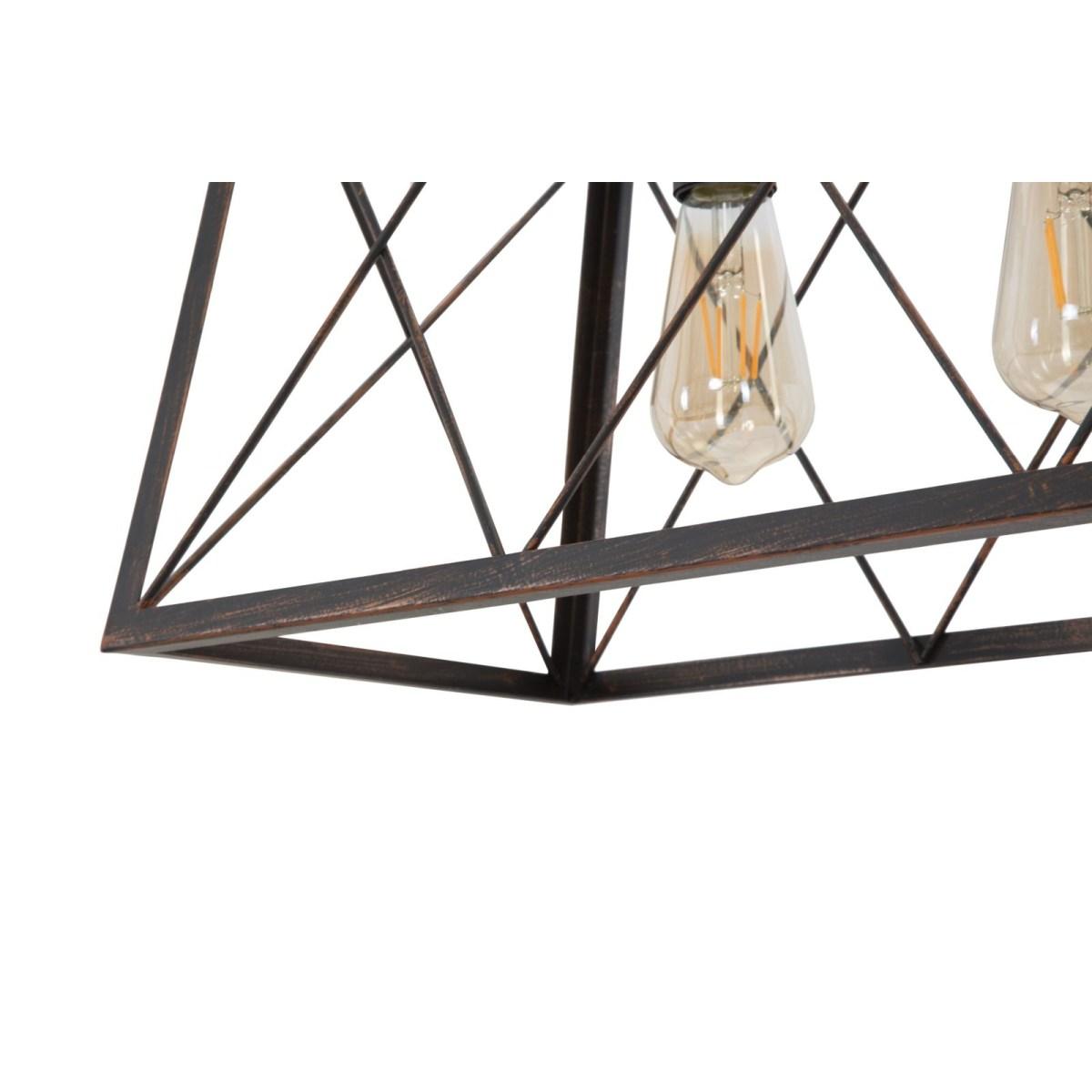 Lampadario Industry cm.78x30x26,5