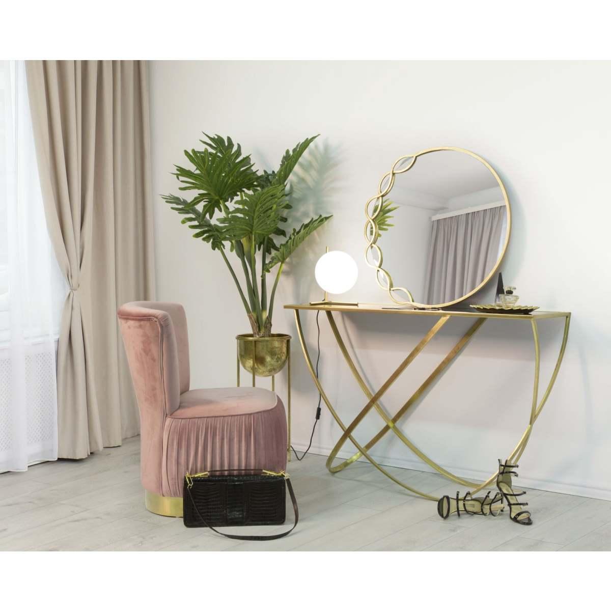 Lampada Tavolo Glamy Low cm.25x25x27