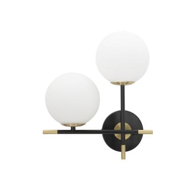 Lampada Muro Darky Double cm.30x17x35