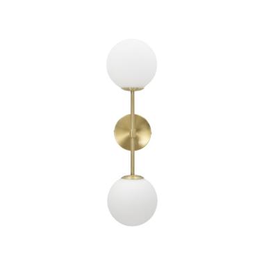 Lampada Muro Glamy Doppia cm.15x21x55