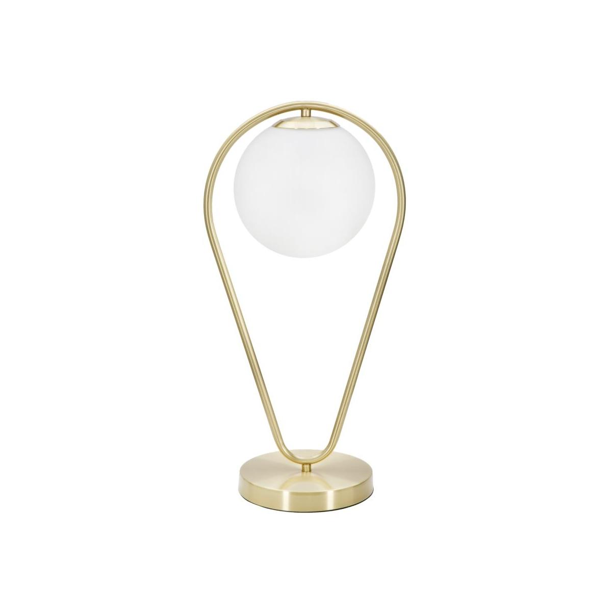 Lampada Tavolo Glamy Drop cm.25x18x50