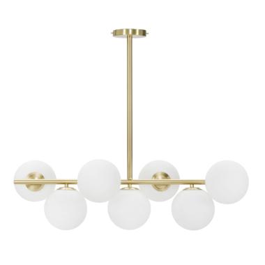 Lampadario Glamy 7 Luci cm.81x30x74