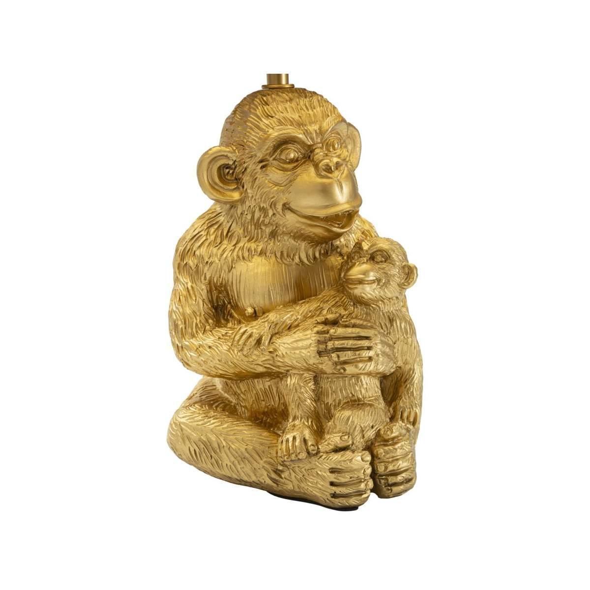 Lampada Da Tavolo Monkey Mum cm.Ø30x49