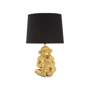 Lampada Da Tavolo Monkey Mum cm.Ø30x49