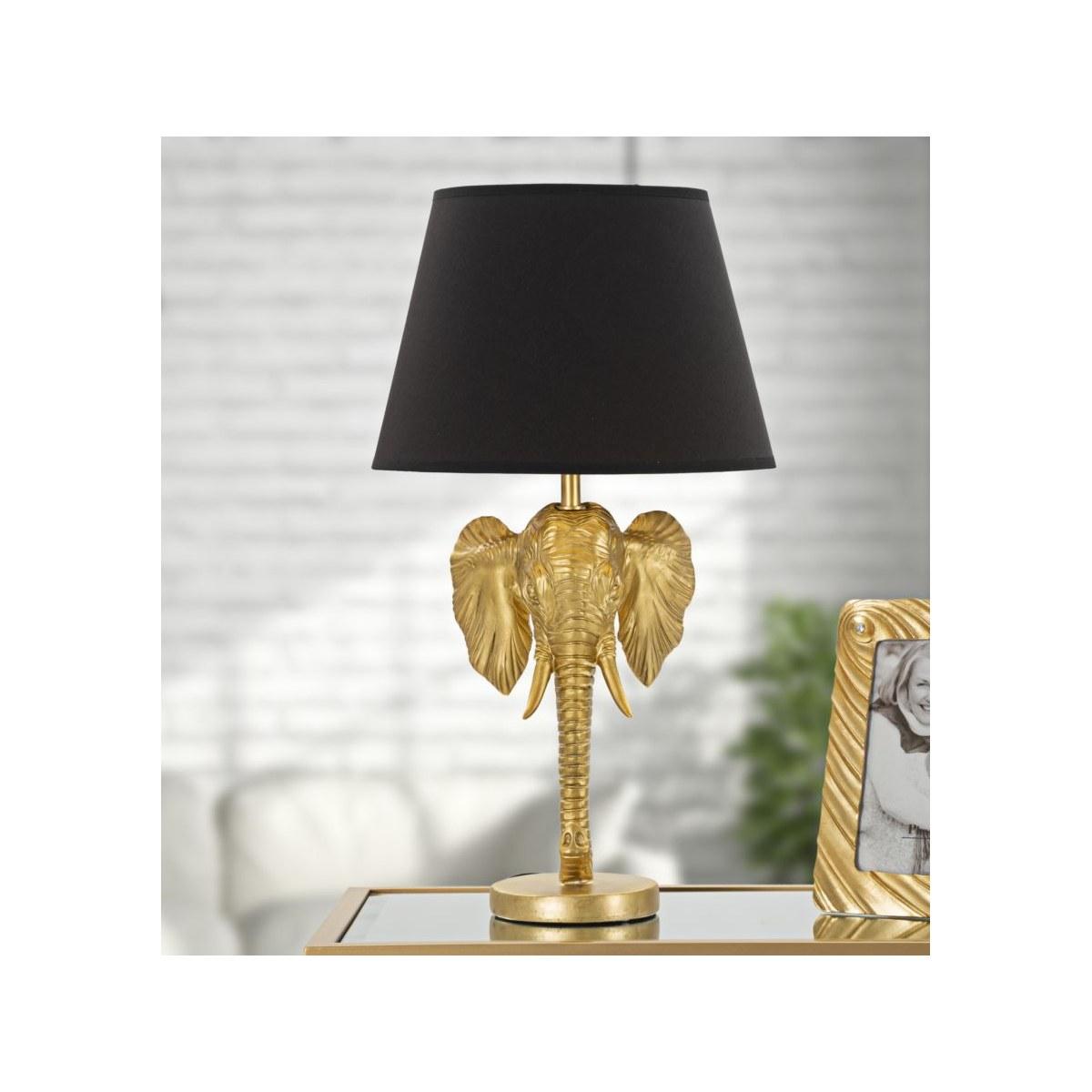 Lampada Tavolo Elefante cm.Ø32x59