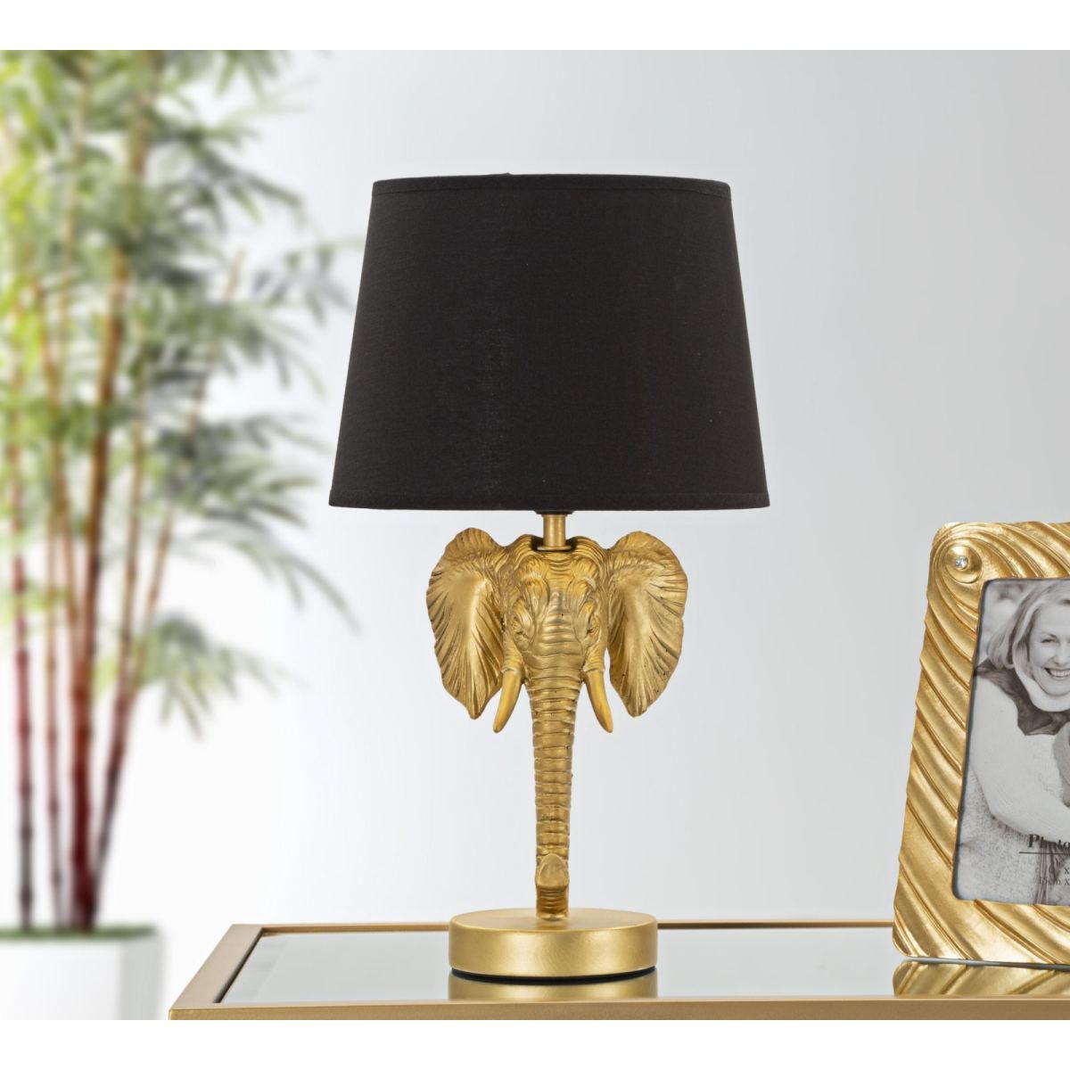 Lampada Tavolo Elefante cm.Ø25x43