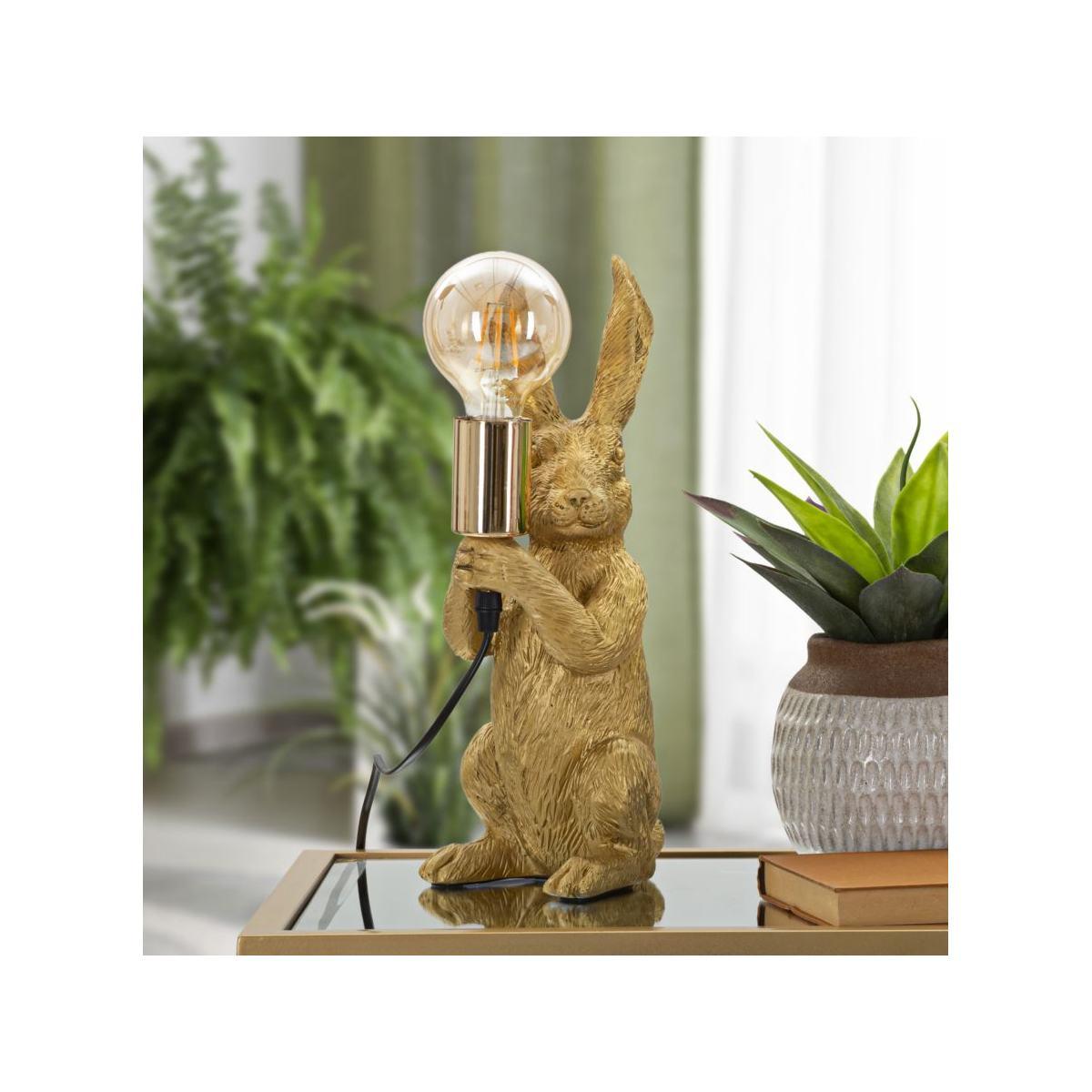 Lampada Da Tavolo Rabbit cm.13x17x35.5
