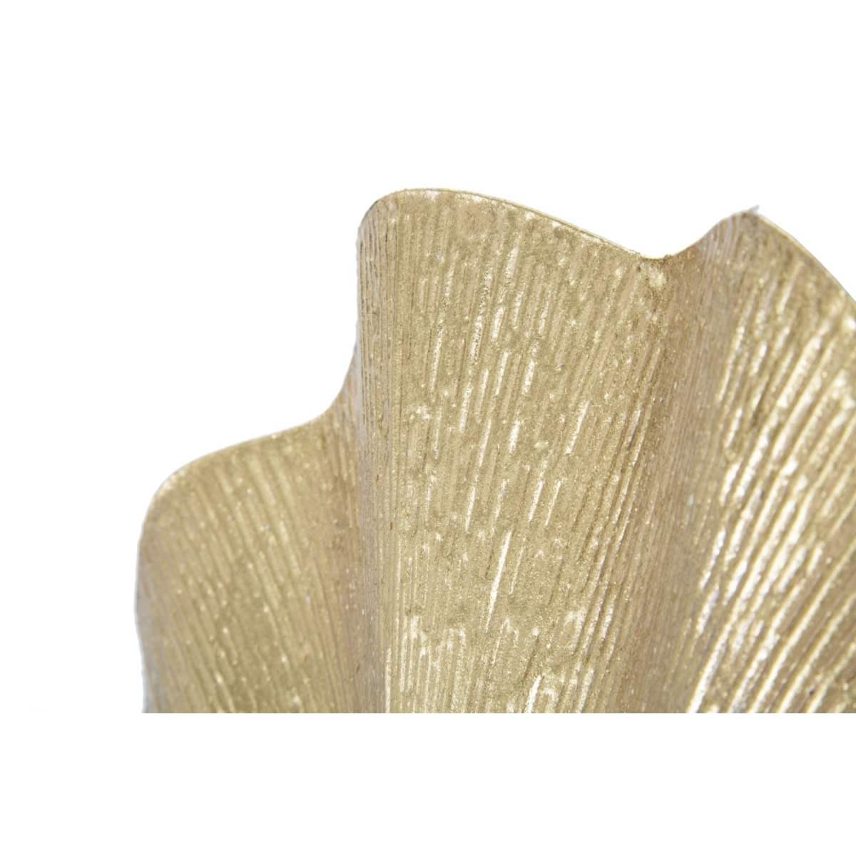 Portacandela Da Muro Glam Leaf cm.41x11,5x40