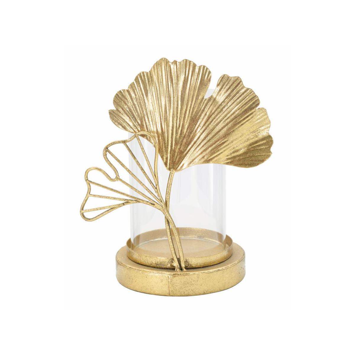 Portacandela Leaf cm.17x12x21