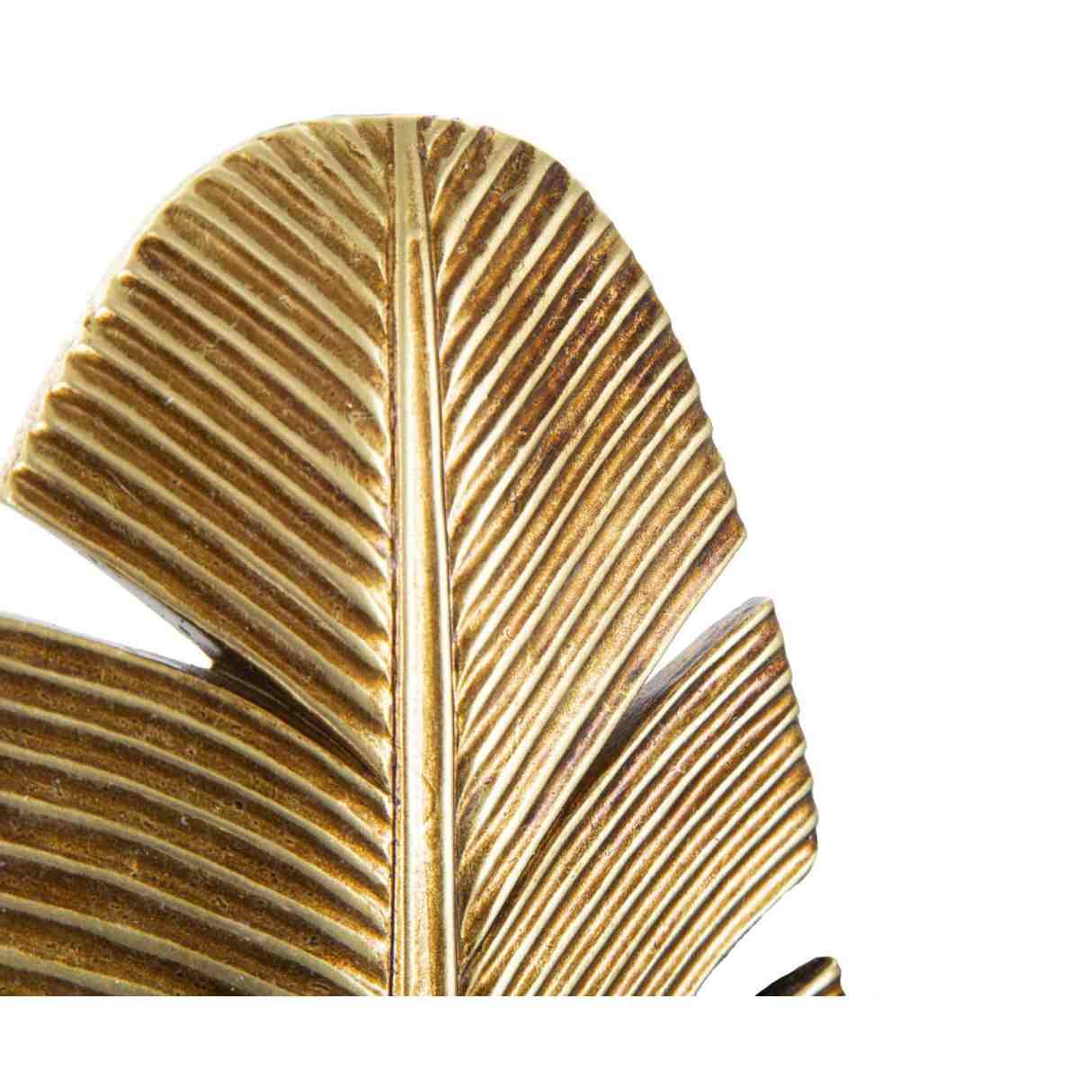 Portacandela Da Muro Leaf cm.12,8x8,9x31,2