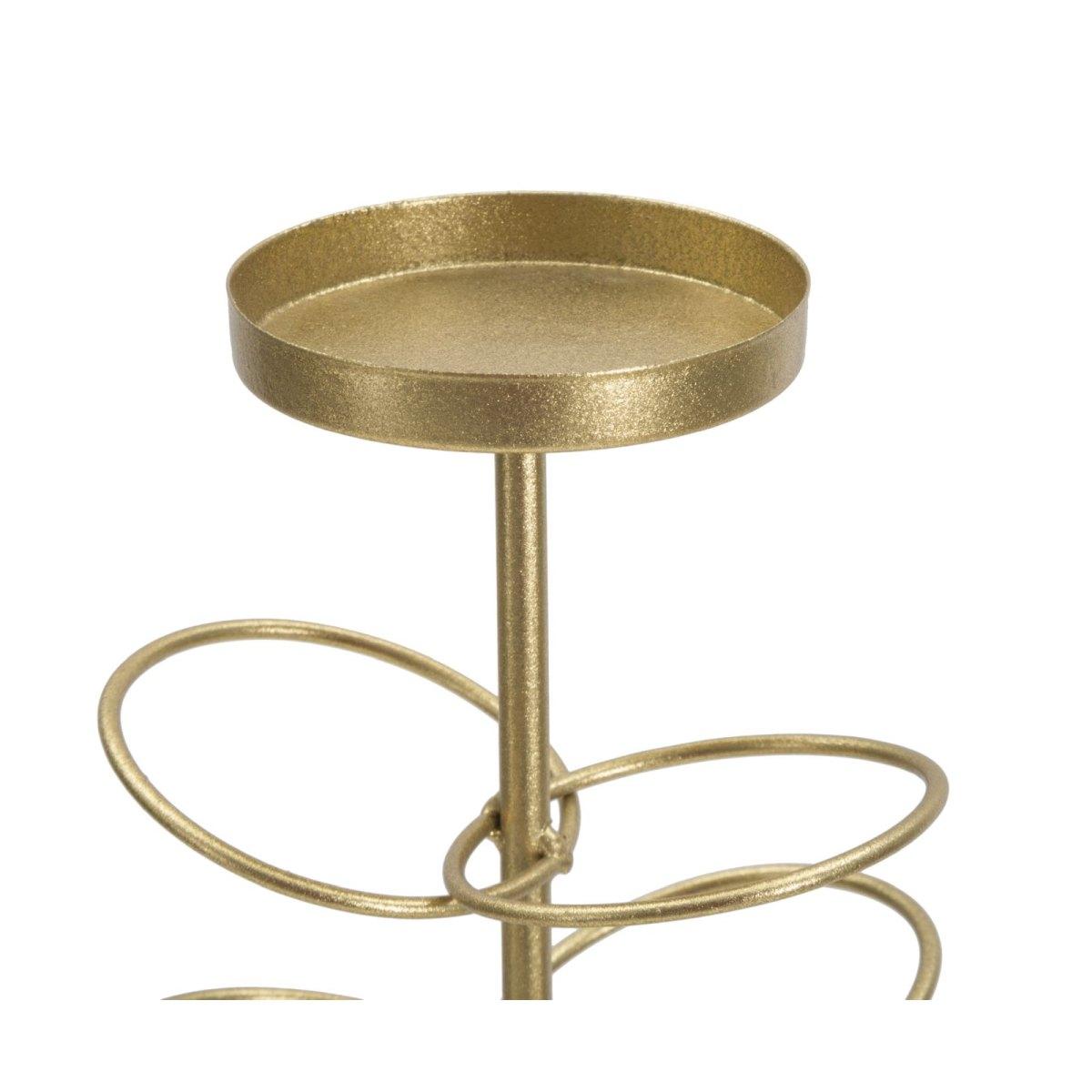 Portacandela Rings cm.14x13x46