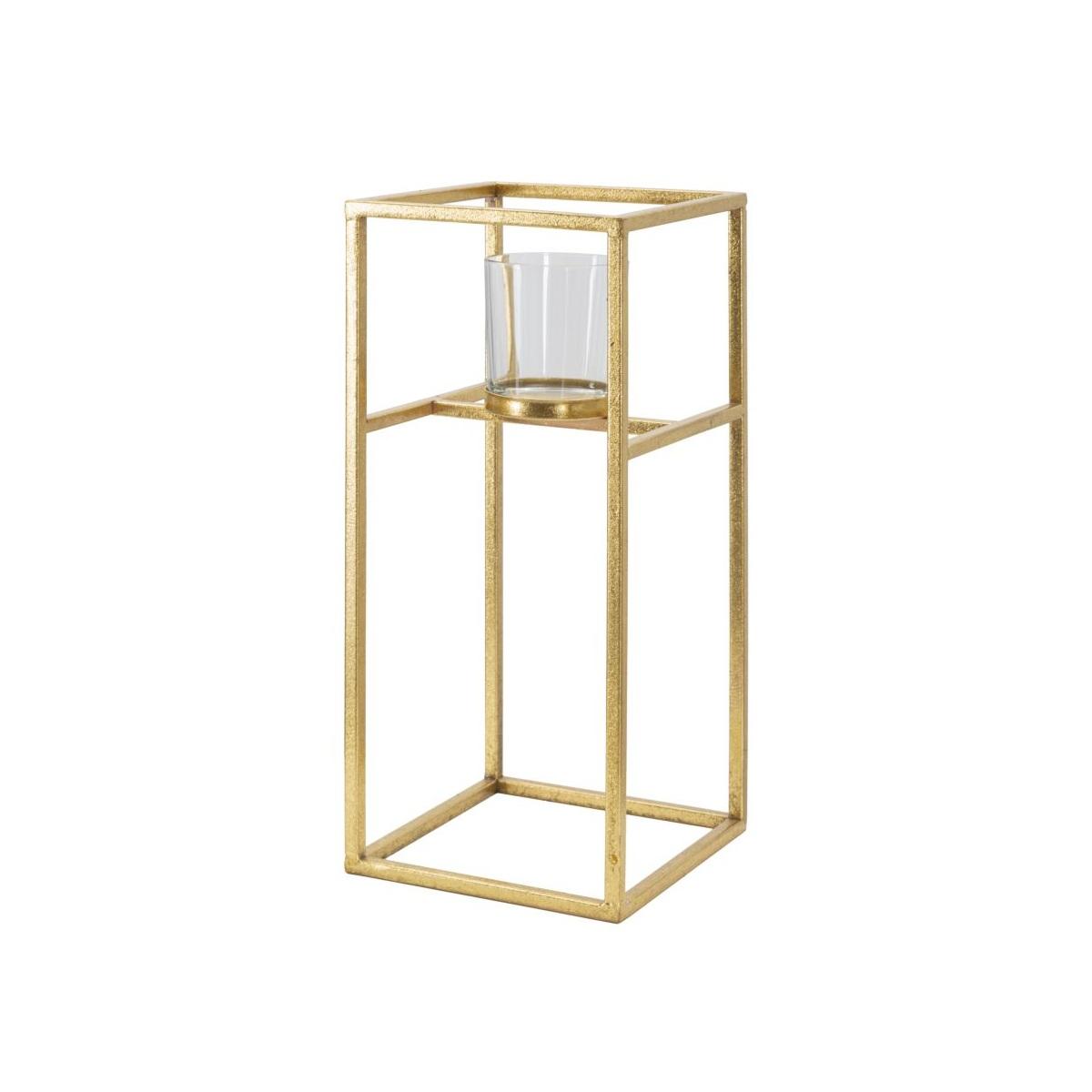 Portacandela Elegant cm.15x15x35