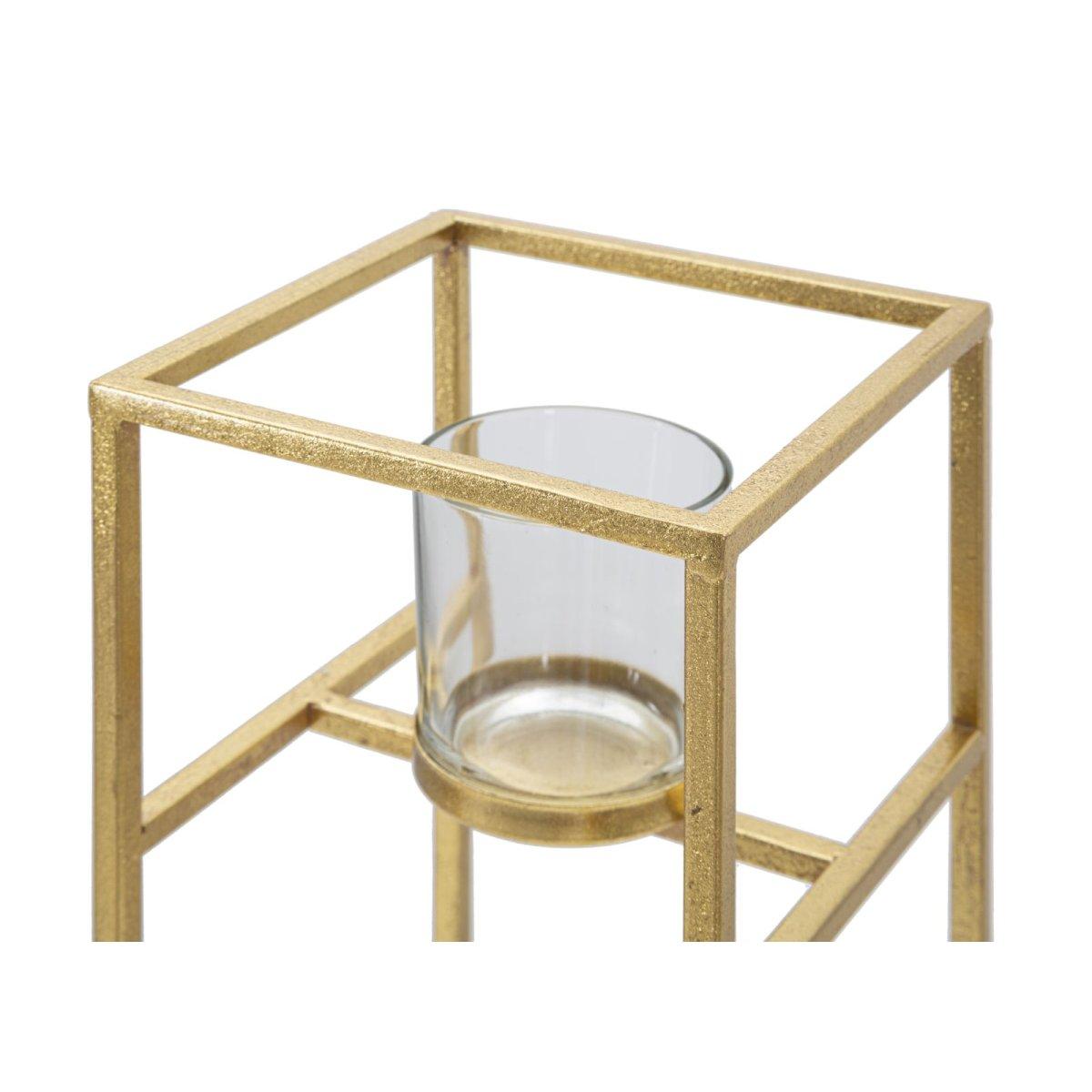 Portacandela Elegant cm.15x15x35
