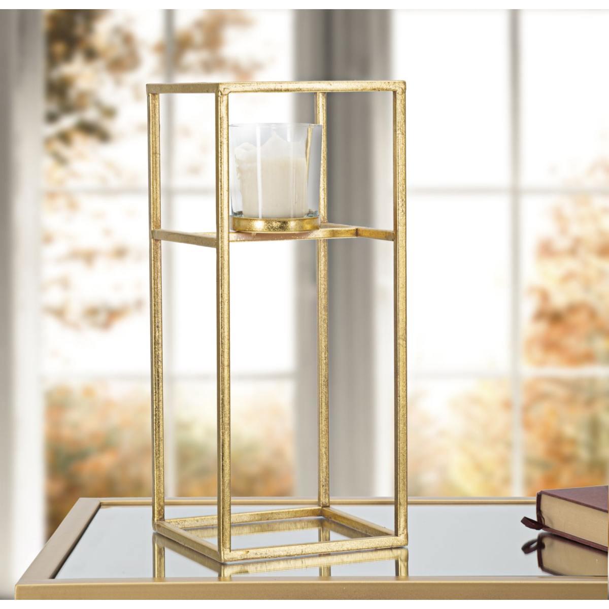 Portacandela Elegant cm.15x15x35