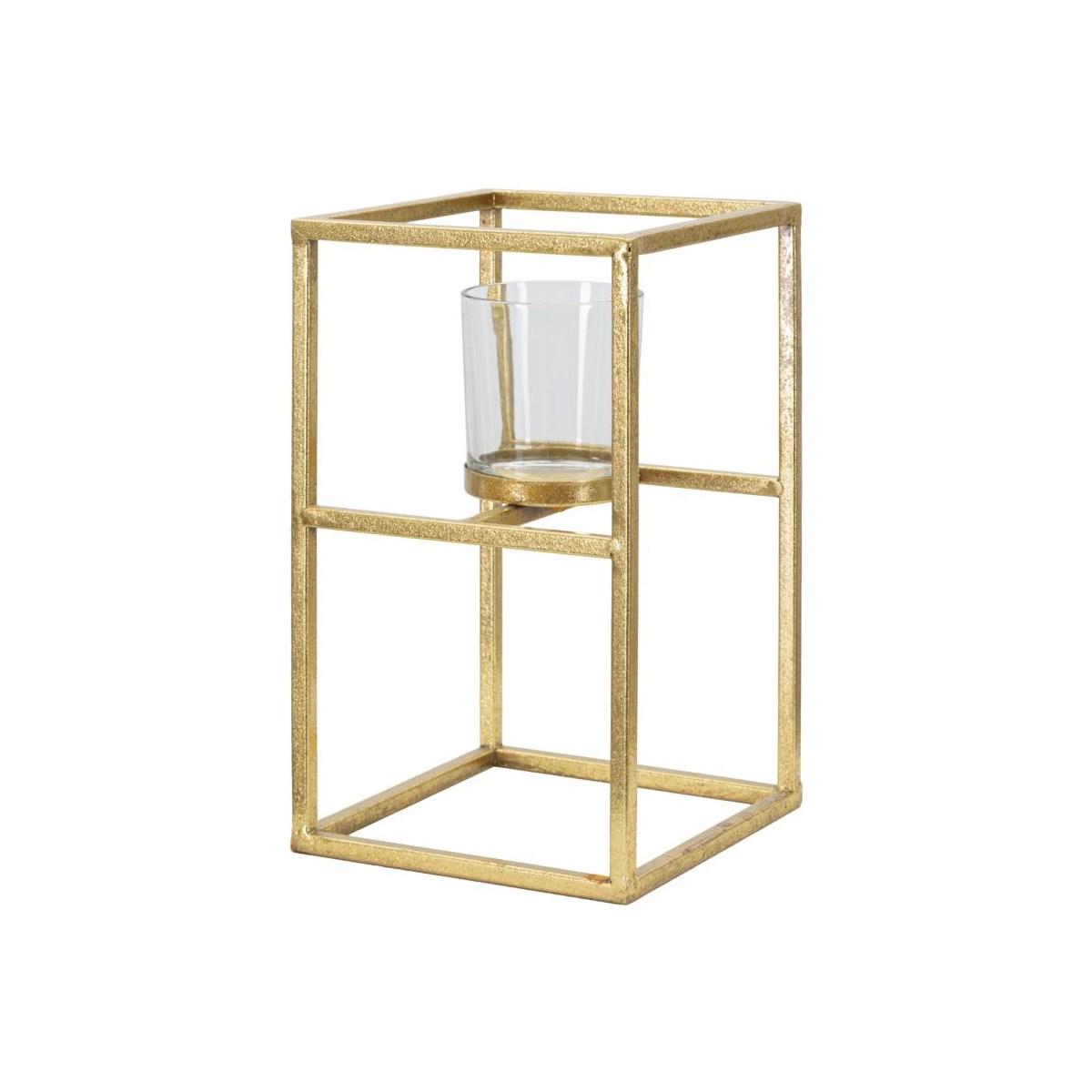 Portacandela Elegant cm.15x15x25