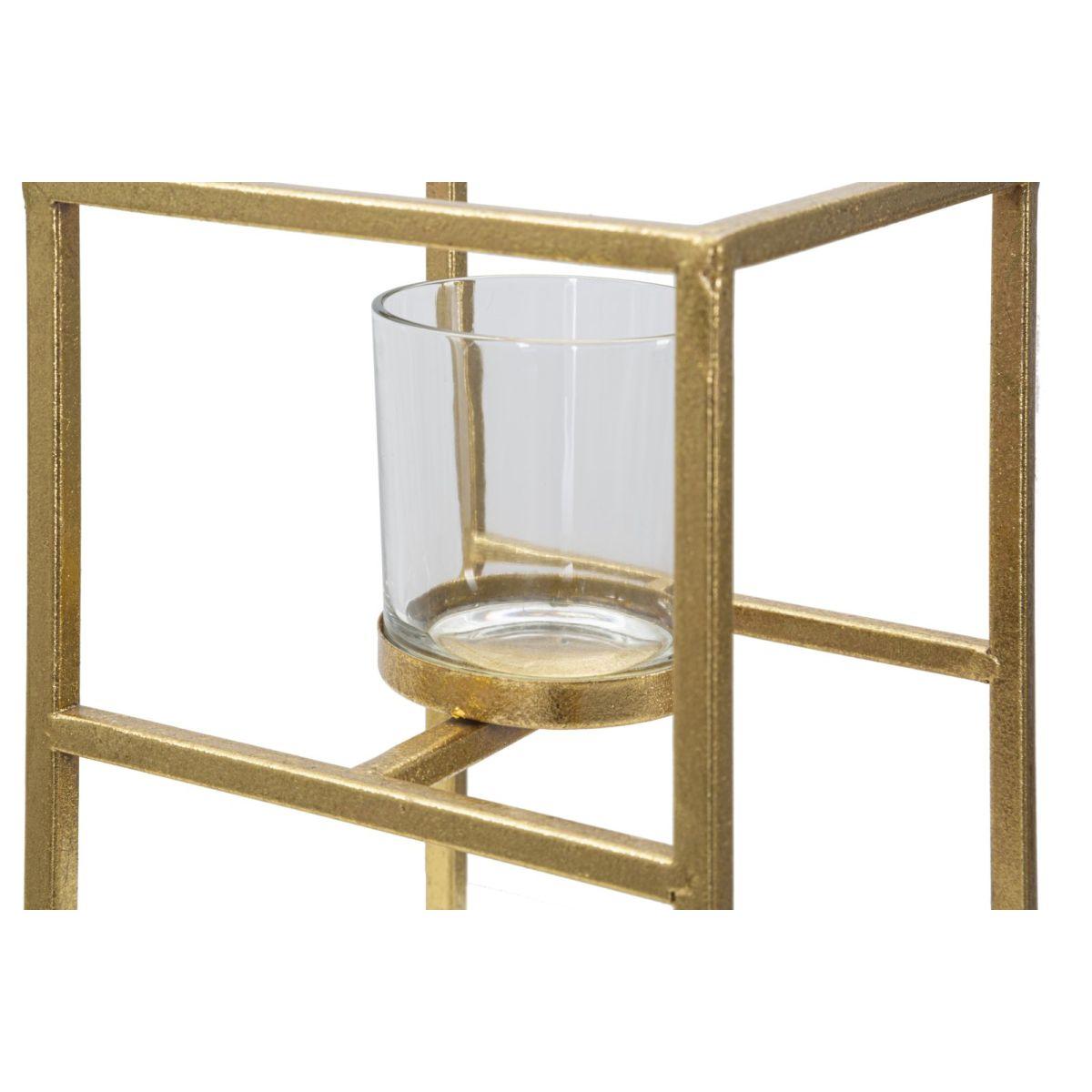 Portacandela Elegant cm.15x15x25