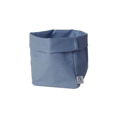 Sacchetto Portaoggetti Lino Teflon Azzurro cm.11x12x20 | Dafne