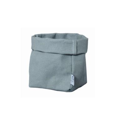 Sacchetto Portaoggetti Lino Teflon Verde cm.11x12x20 | Dafne