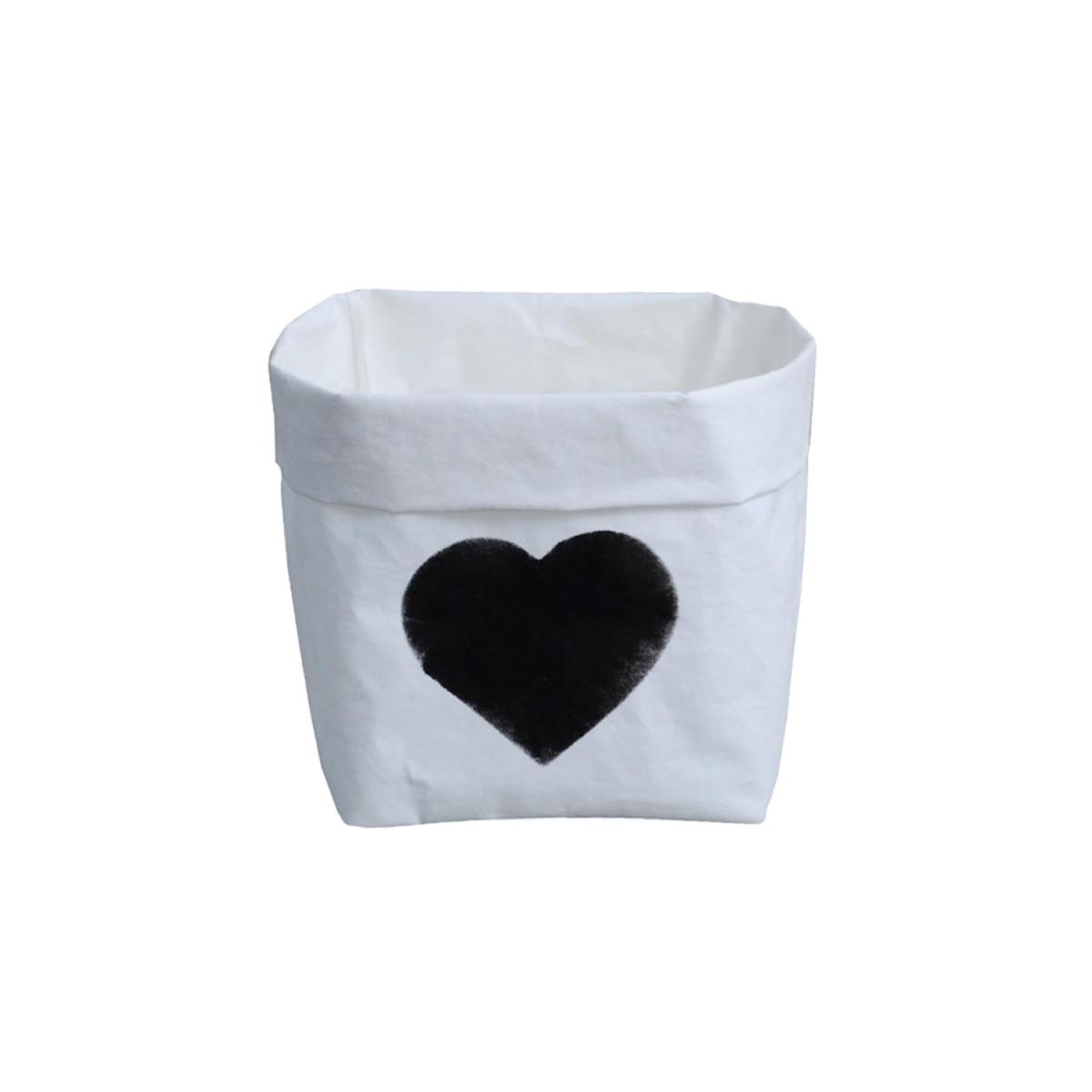 Sacchetto Portaoggetti F Cellulosa con Lavagna Bianco cm.12x14x20 | Dafne