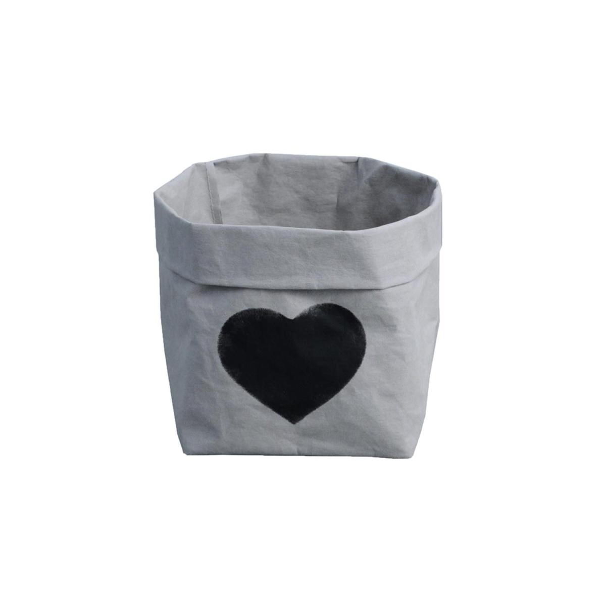 Sacchetto Portaoggetti F Cellulosa con Lavagna Grigio cm.12x14x20 | Dafne