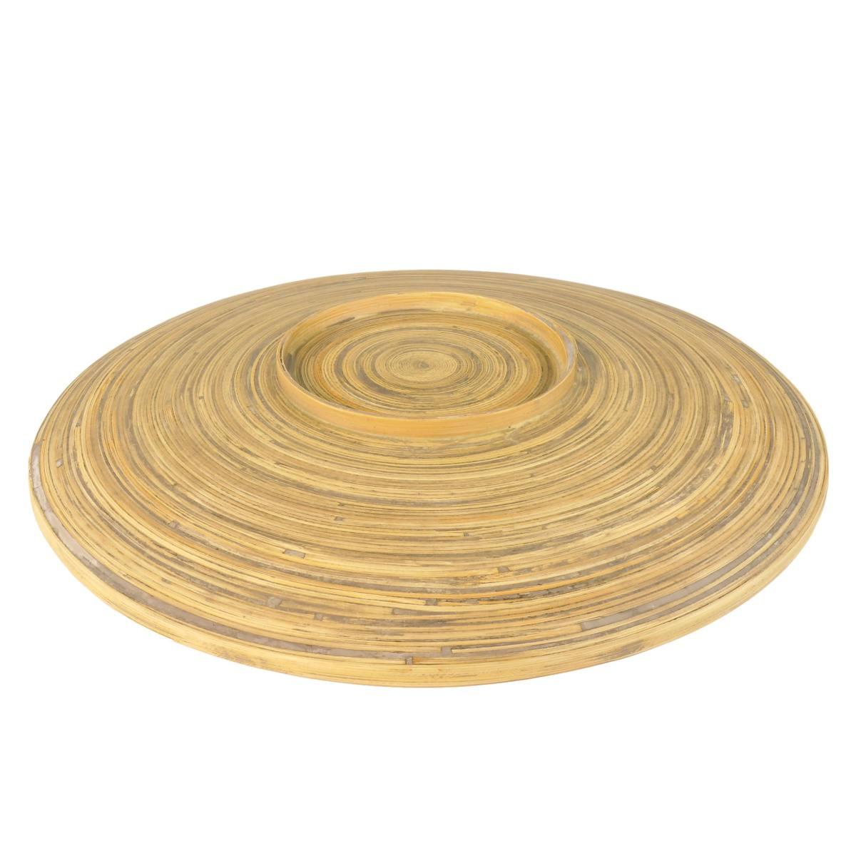 Ciotola Legno Bamboo cm.Ø45xh5 | Innova