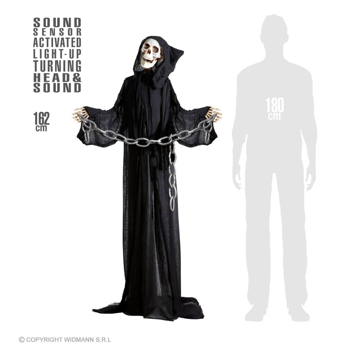 Scheletro Con Movimento Grim Reaper |Widmann