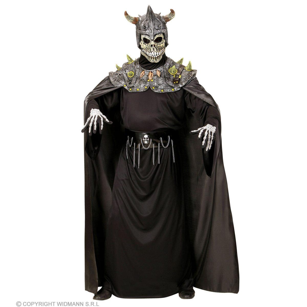 Mantello Nero con Maschera Teschio |Widmann