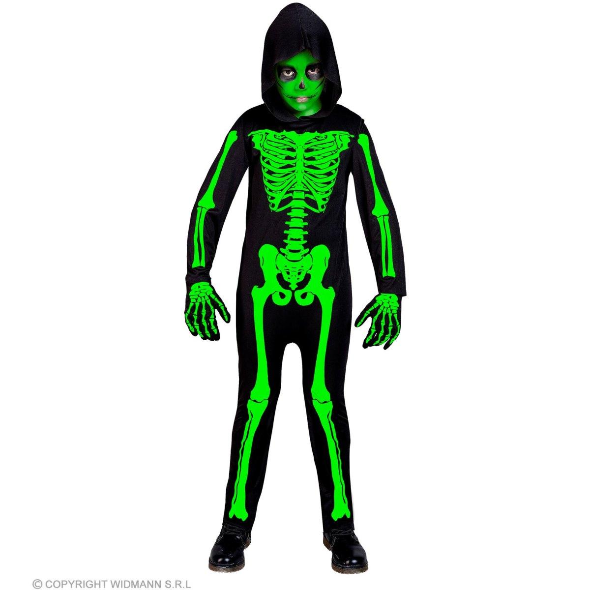 Costume da Scheletro Verde |Widmann