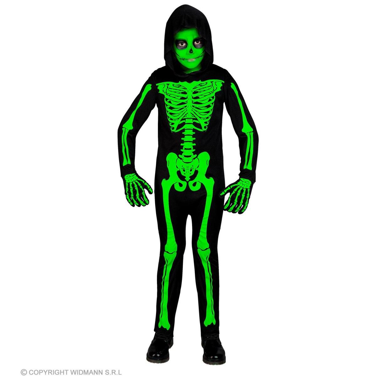 Costume da Scheletro Verde |Widmann