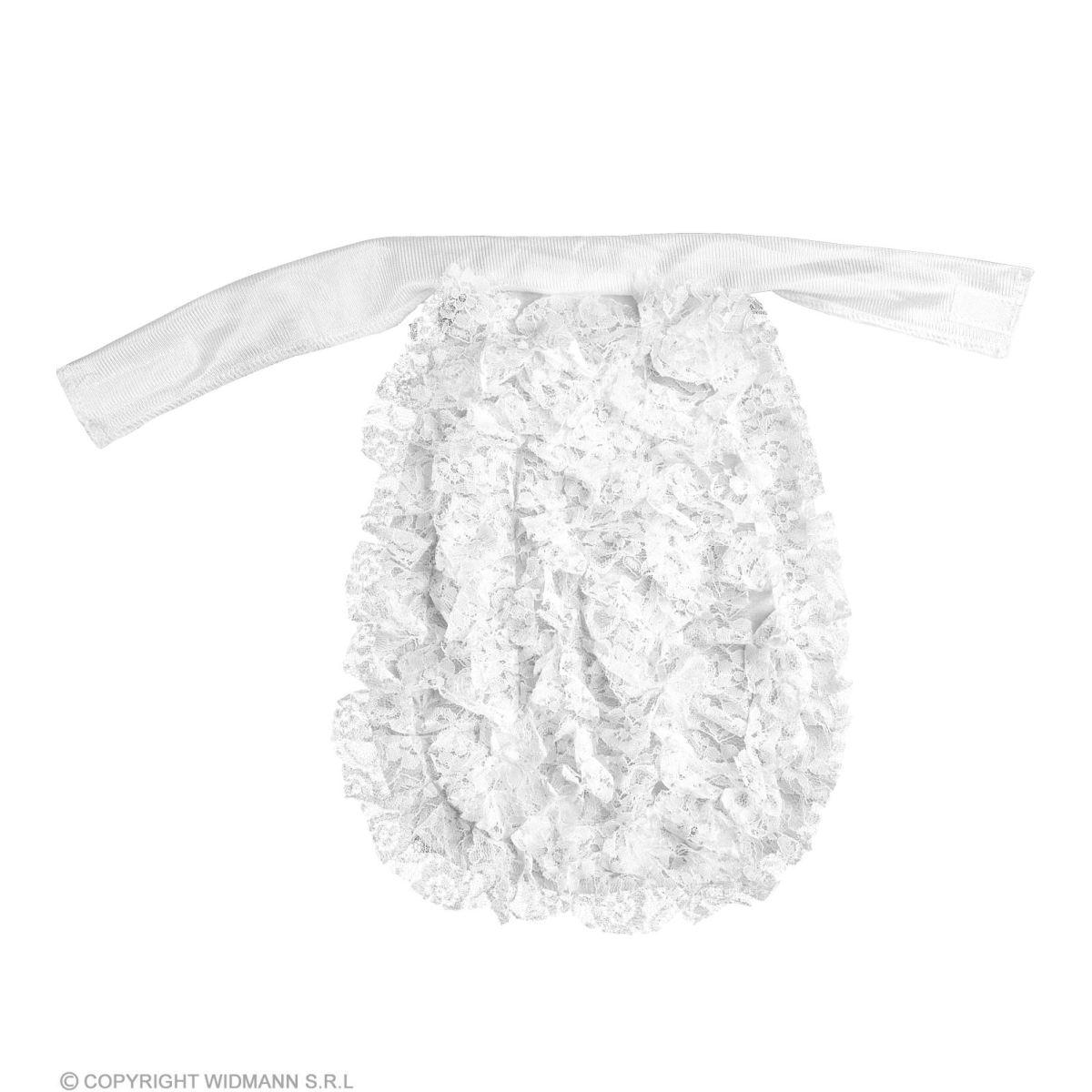 Jabot In Pizzo Bianco cm.35 |Widmann