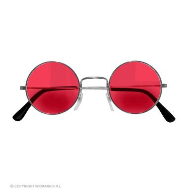 Occhiali Tondi Con Lenti Rosa |Widmann