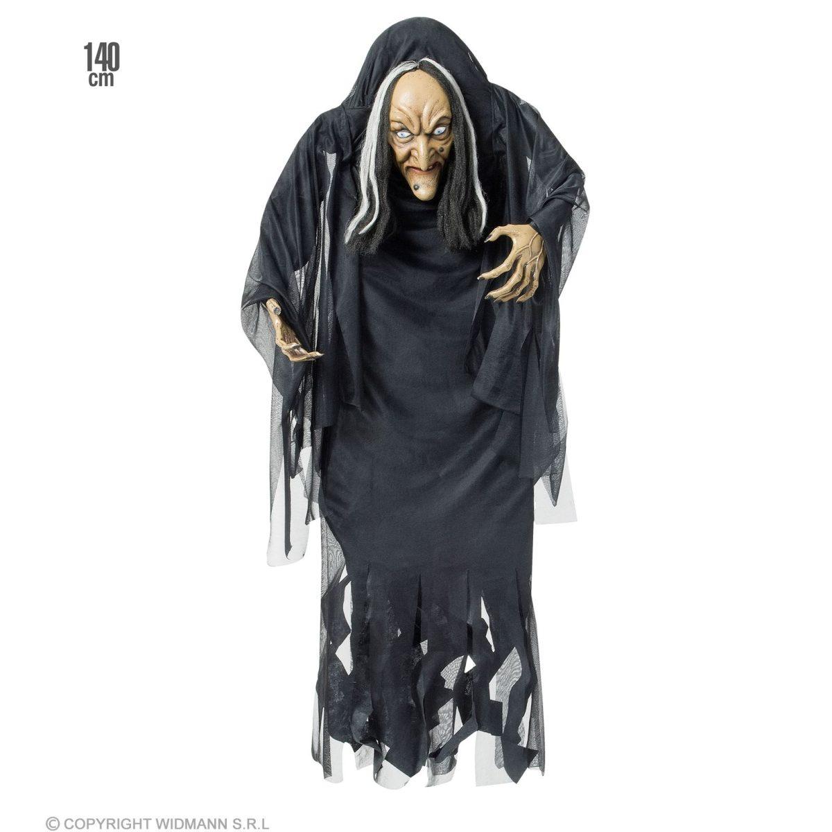 Strega Con Gobba Decorativa Da 140 Cm |Widmann