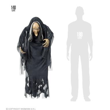Strega Con Gobba Decorativa Da 140 Cm |Widmann
