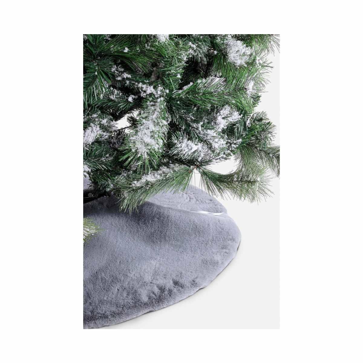 Copri Base Albero di Natale Kathlyn Grigio cm.Ø90 |Bizzotto