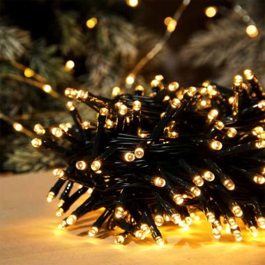 Luci Natale Esterno LED 720 Bianco Caldo con Giochi |Silani