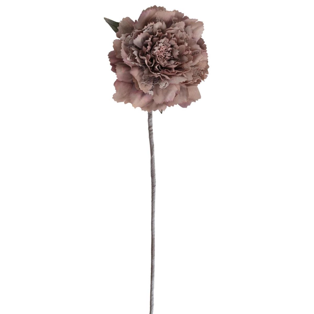 Fiore in Tessuto Rosa Scuro cm.14xh47 |Vacchetti