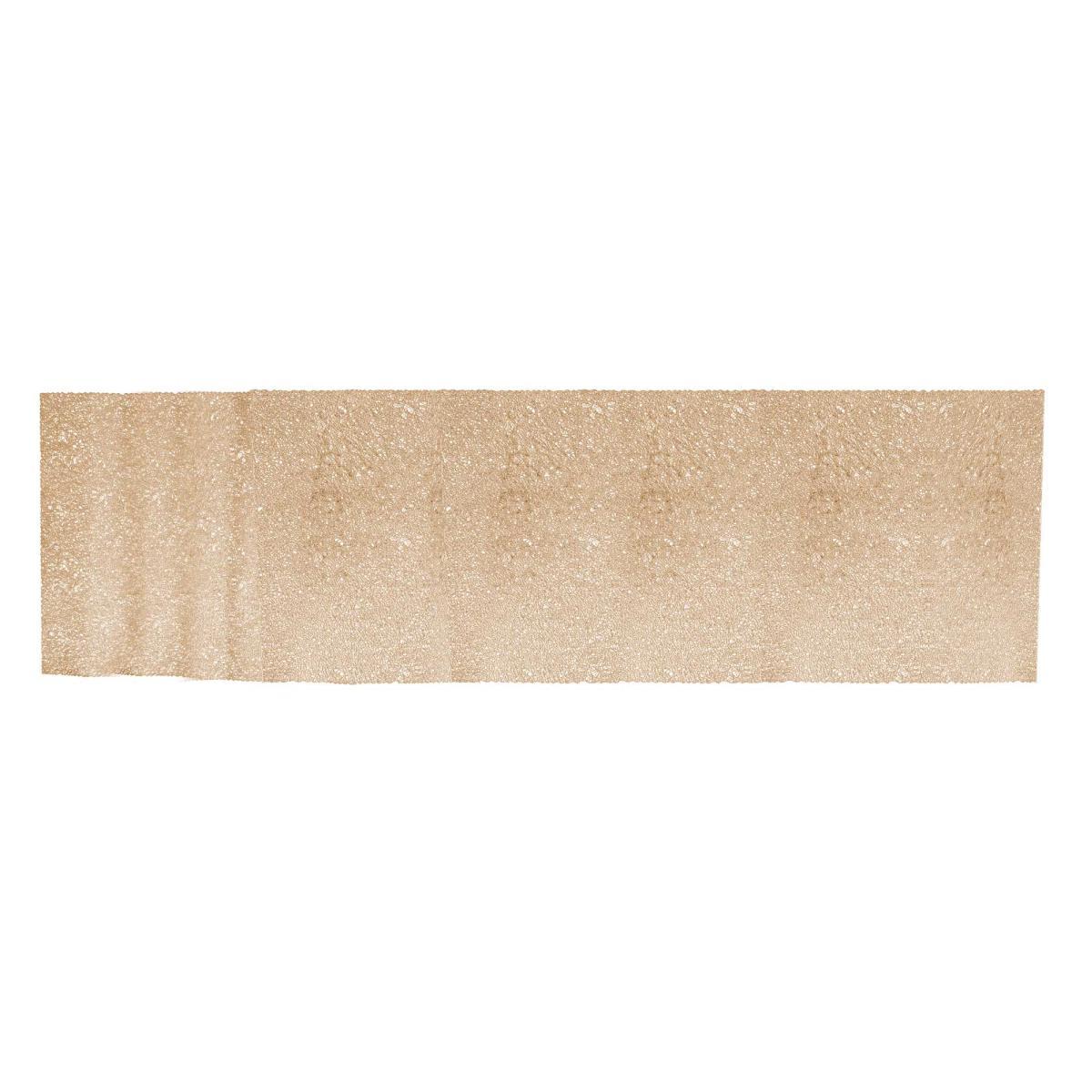 Runner cm.33x155 Rettangolare Oro Plastica | Vacchetti