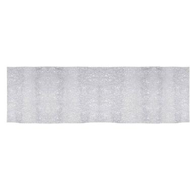 Runner cm.33x155 Rettangolare Argento Plastica | Vacchetti
