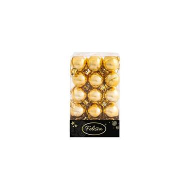 Pallina Natale cm.Ø3 Oro Set pz.30 |Cometa Collections