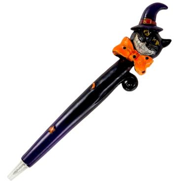 Penna Halloween Con Gatto Nero |Carnival Toys