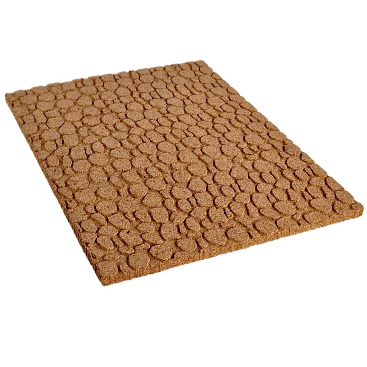 Pannello Sughero Muro Porfido Tondo cm.33x1x25 | Rossi Rosa