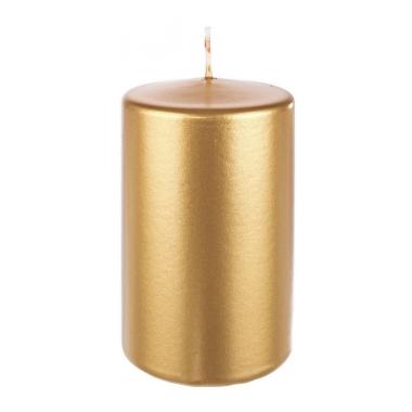 Candela cm.8X15 Cilndro Oro |Bizzotto