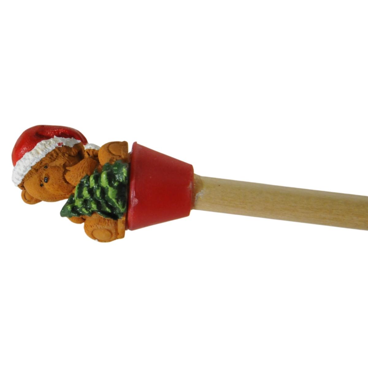 Gioco Matita Orso Natale cm.21 Assortita 2 Modelli |Bizzotto