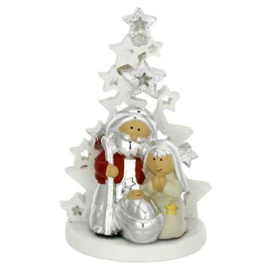 Natività cm.8,5 Stilizzata Bagutta con Albero |Bagutta