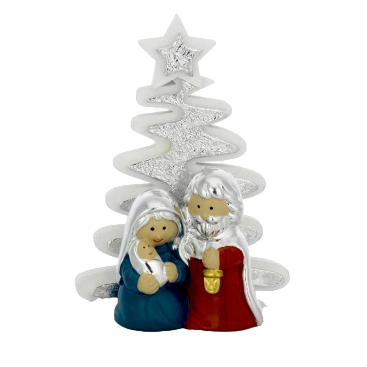 Natività cm.8,5 Stilizzata Bagutta con Albero |Bagutta