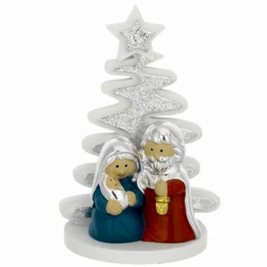 Natività cm.5 Stilizzata Bagutta con Albero |Bagutta